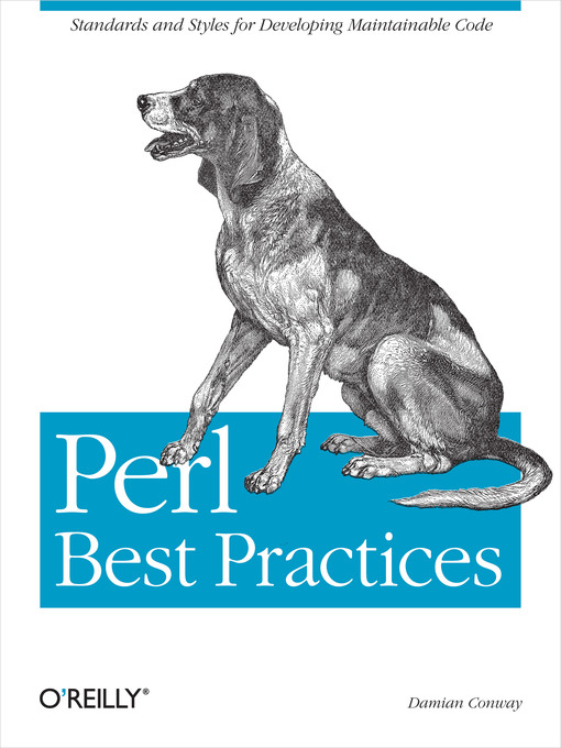 Title details for Perl Best Practices by Damian Conway - Available